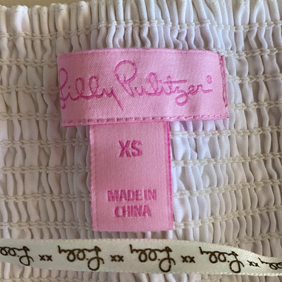 Lilly Pulitzer Henrietta Dress in Resort White XS - Picture 8 of 10